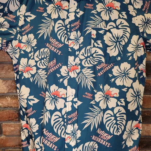 Natural Light Naturdays button down - Picture 2 of 7